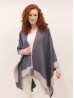 Two-Tone Soft Reversible Cape